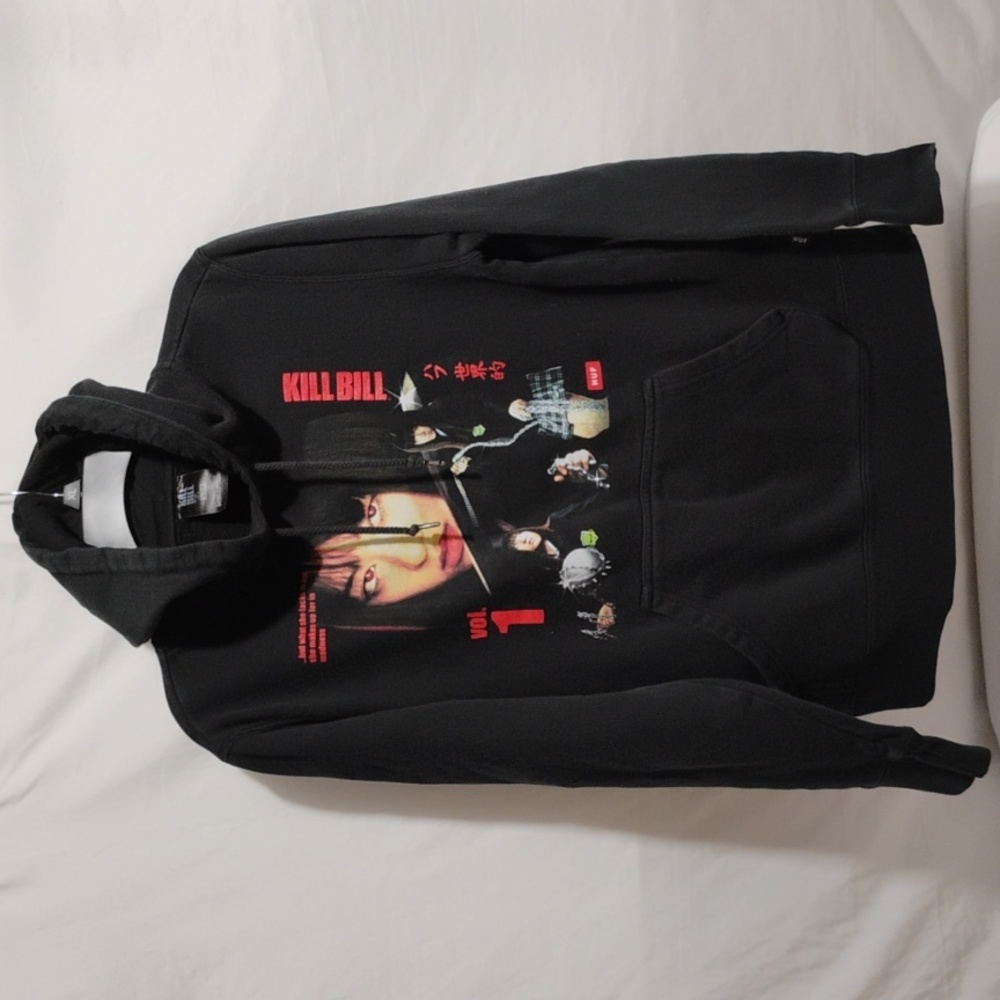 (BX10) RARE! Huf & Kill Bill Gogo Yubari Hoodie Miramax Gently Worn Sz.S
